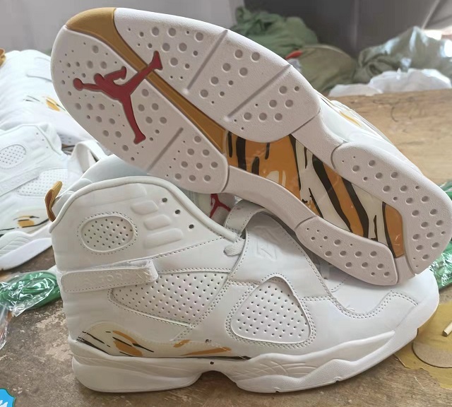 Air Jordan 8 Retro VIII OVO White